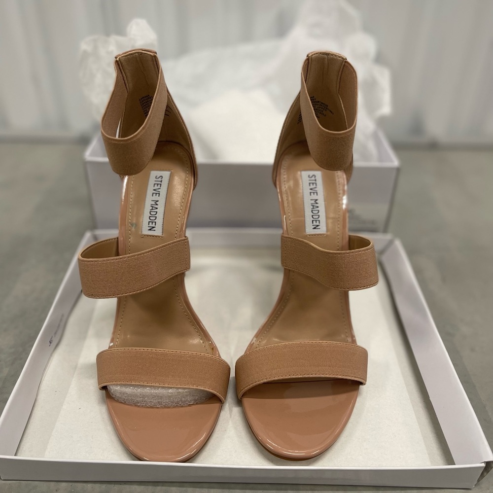 Steve Madden Carina Blush Heels Sz 10